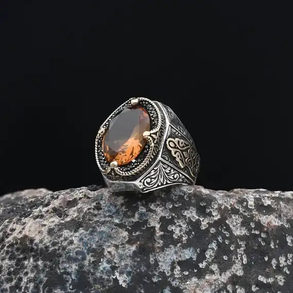 Colour Changing Stone Royal Turkish Ring